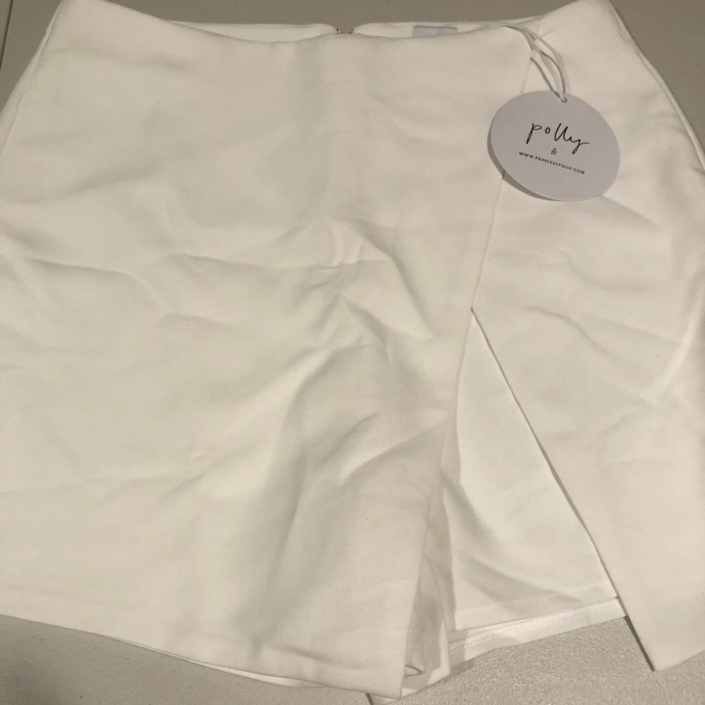 Princess Polly White Shorts